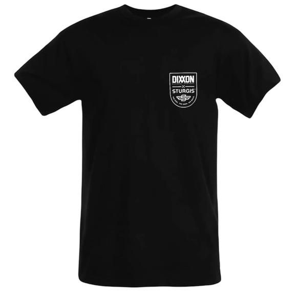 NWOT Dixxon Men's Sturgis The Ride The Roar The Rally Black Tee Shirt, Size XL - Picture 1 of 6